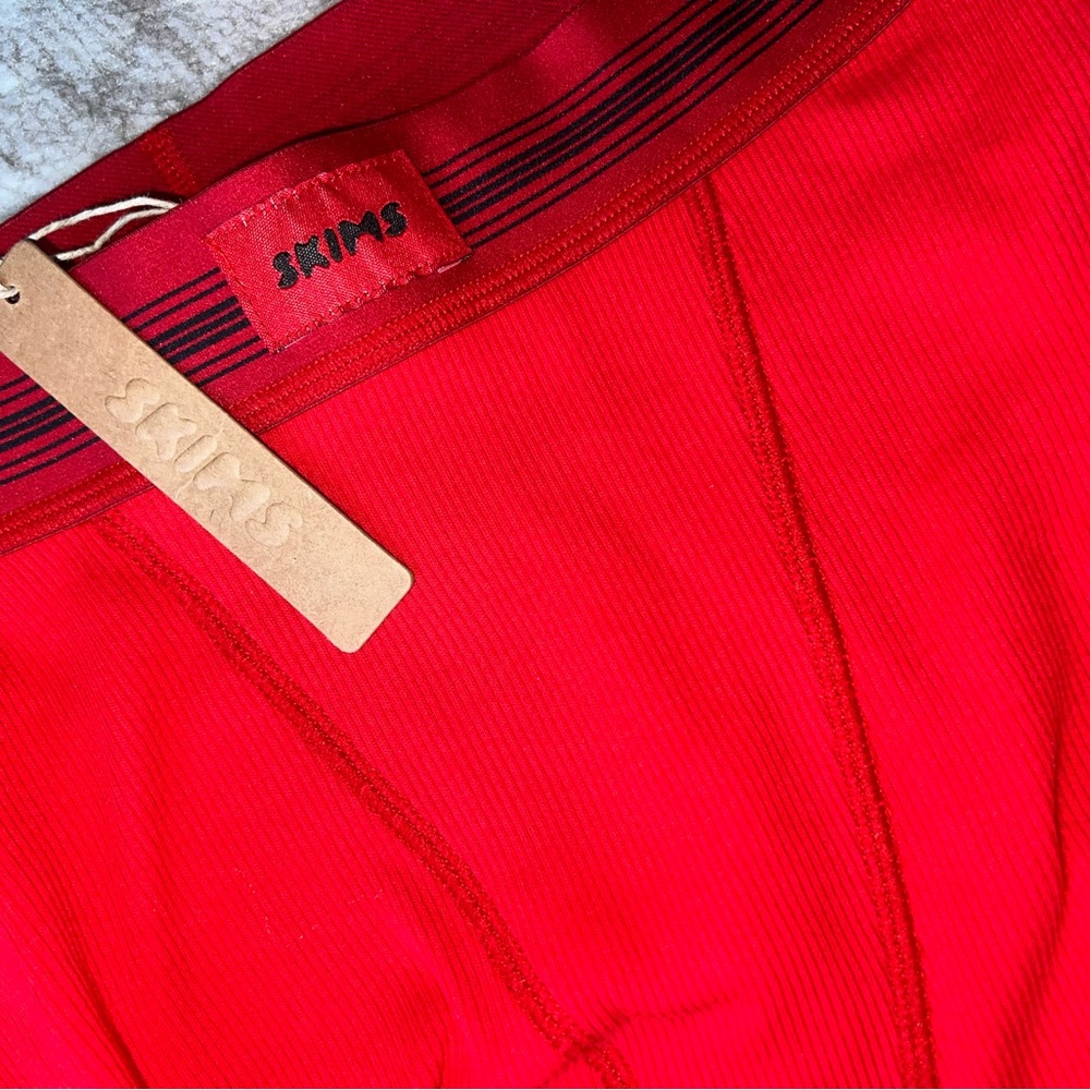 SKIMS cotton ribbed leggings